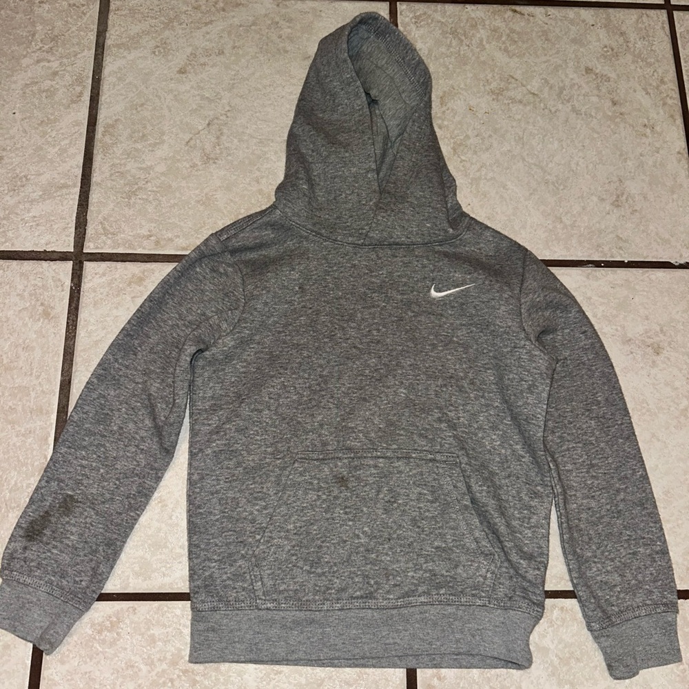 Nike Heather Gray Pullover Hoodie